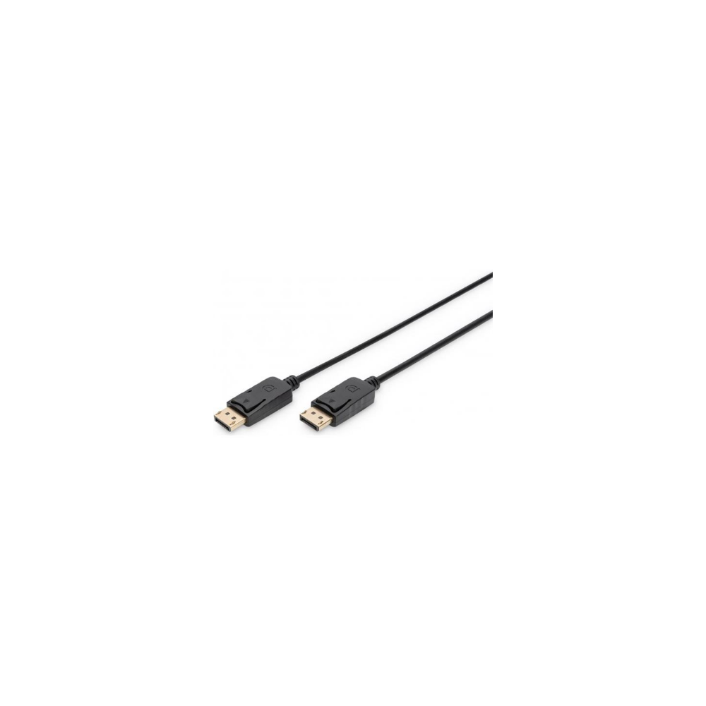 Digitus|||DisplayPort|Connection|Cable|||Black|||DP|male|||DP|male