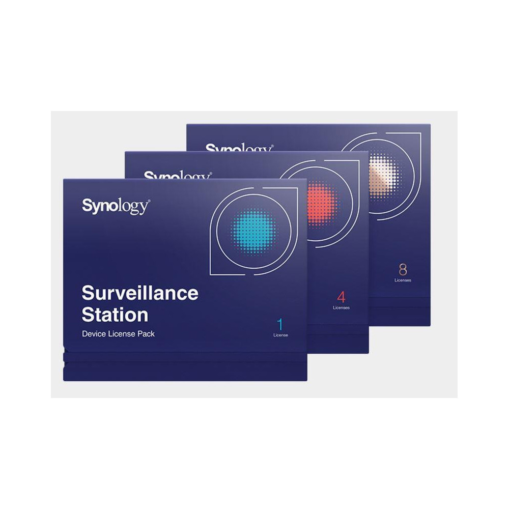 SOFTWARE LIC /SURVEILLANCE/STATION PACK8 DEVICE SYNOLOGY