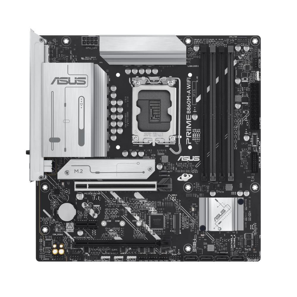 Mainboard|ASUS|Intel|B860|Express|LGA1851|Micro-ATX|Memory|DDR5|4|1x