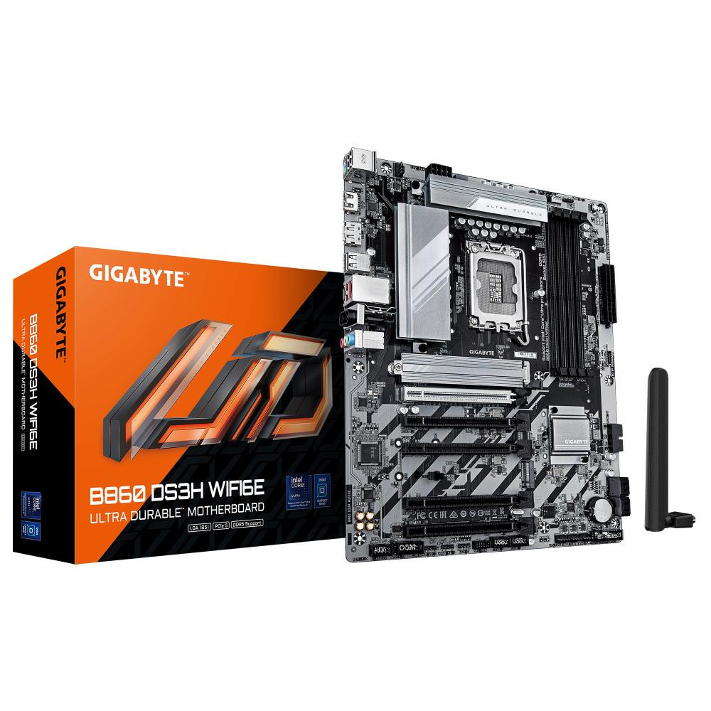 Mainboard|GIGABYTE|Intel|B860|Express|LGA1851|ATX|Memory|DDR5