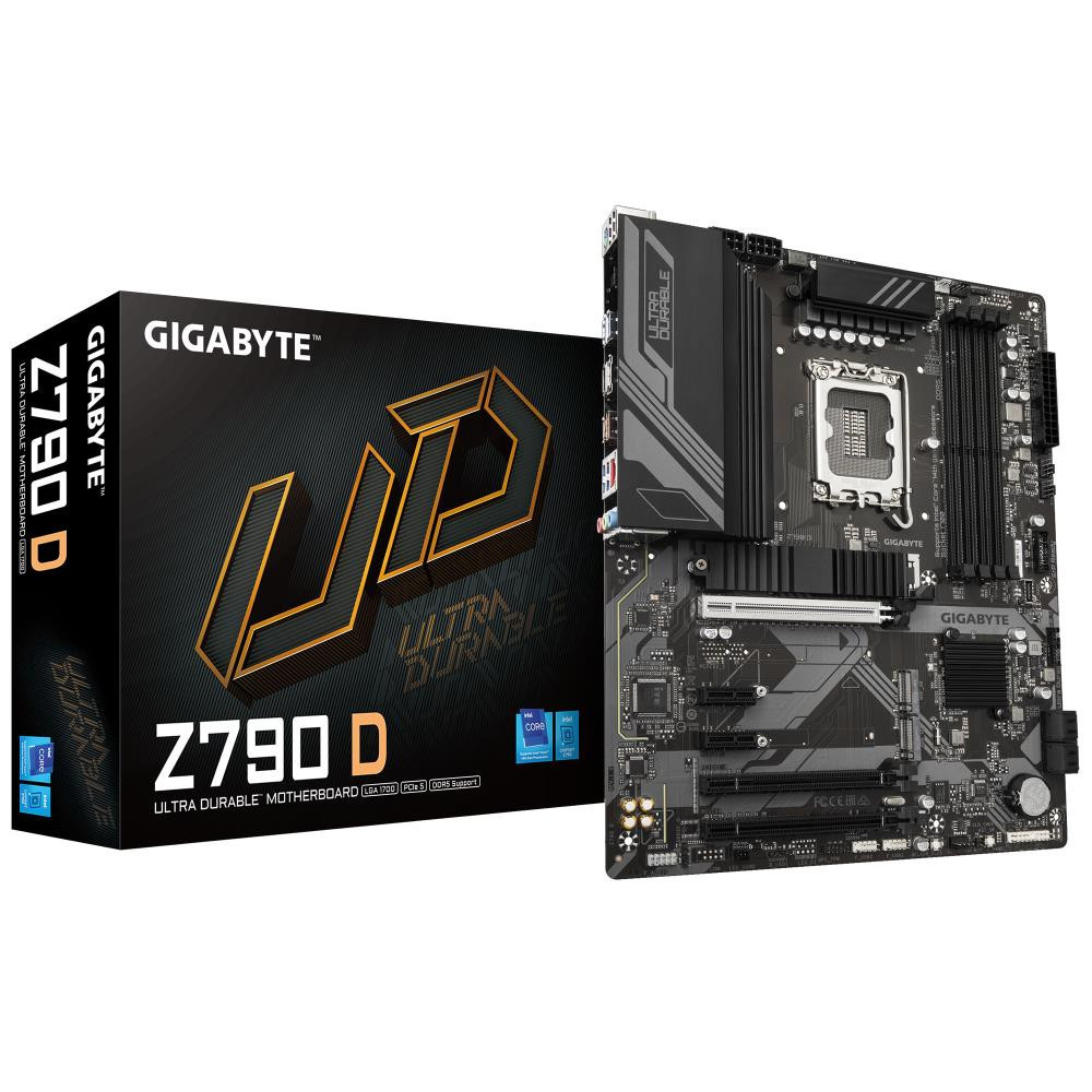Mainboard|GIGABYTE|Intel|Z790|LGA1700|ATX|Memory|DDR5|Memory|slots|4