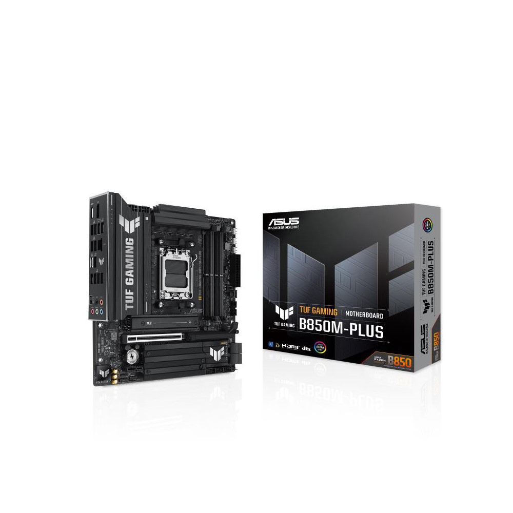 Mainboard|ASUS|AMD|B850|SAM5|Micro-ATX|Memory|DDR5|Memory|slots|4|1x