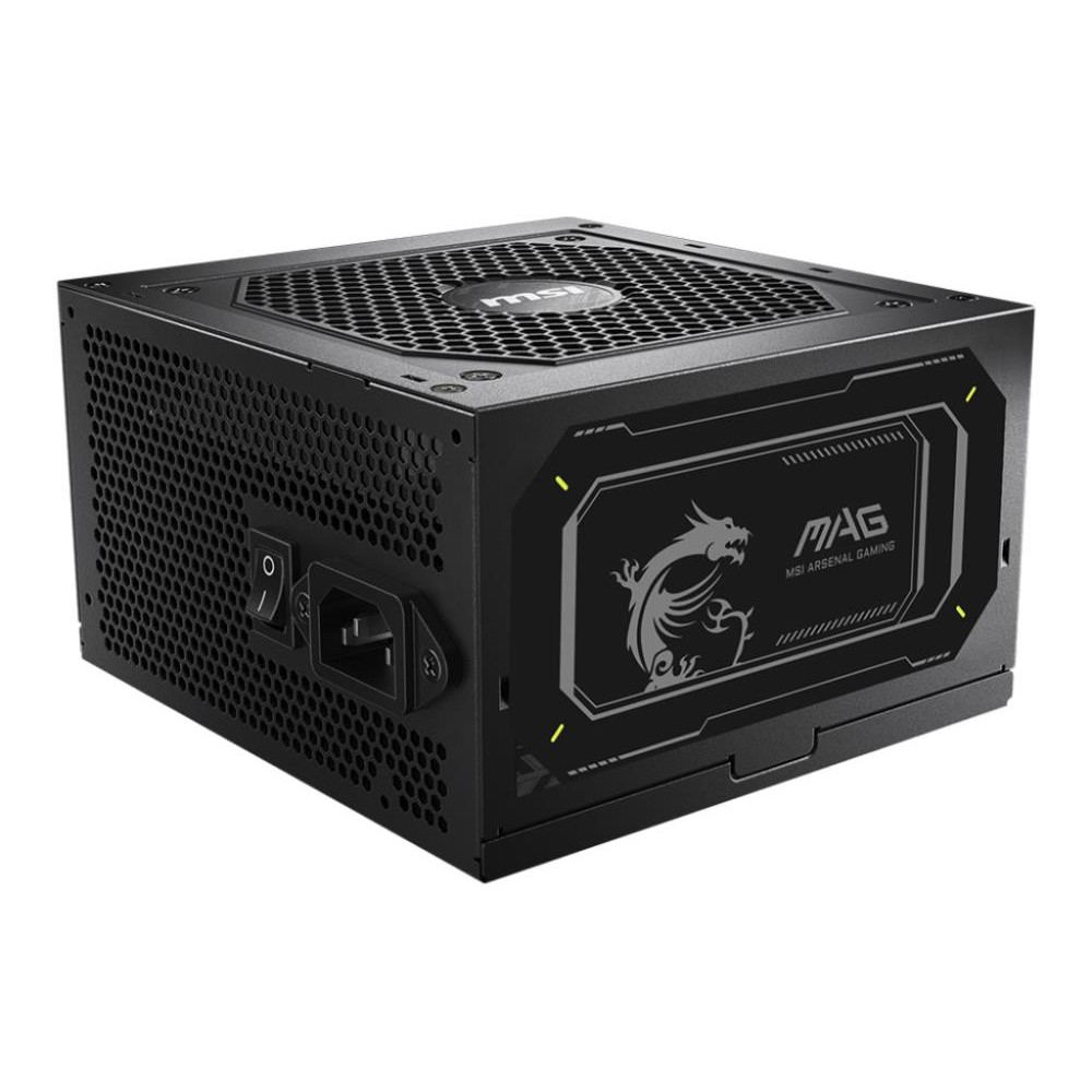 Power|Supply|MSI|MAG|A850GL|PCIE5|II|850|Watts|Efficiency|80|PLUS