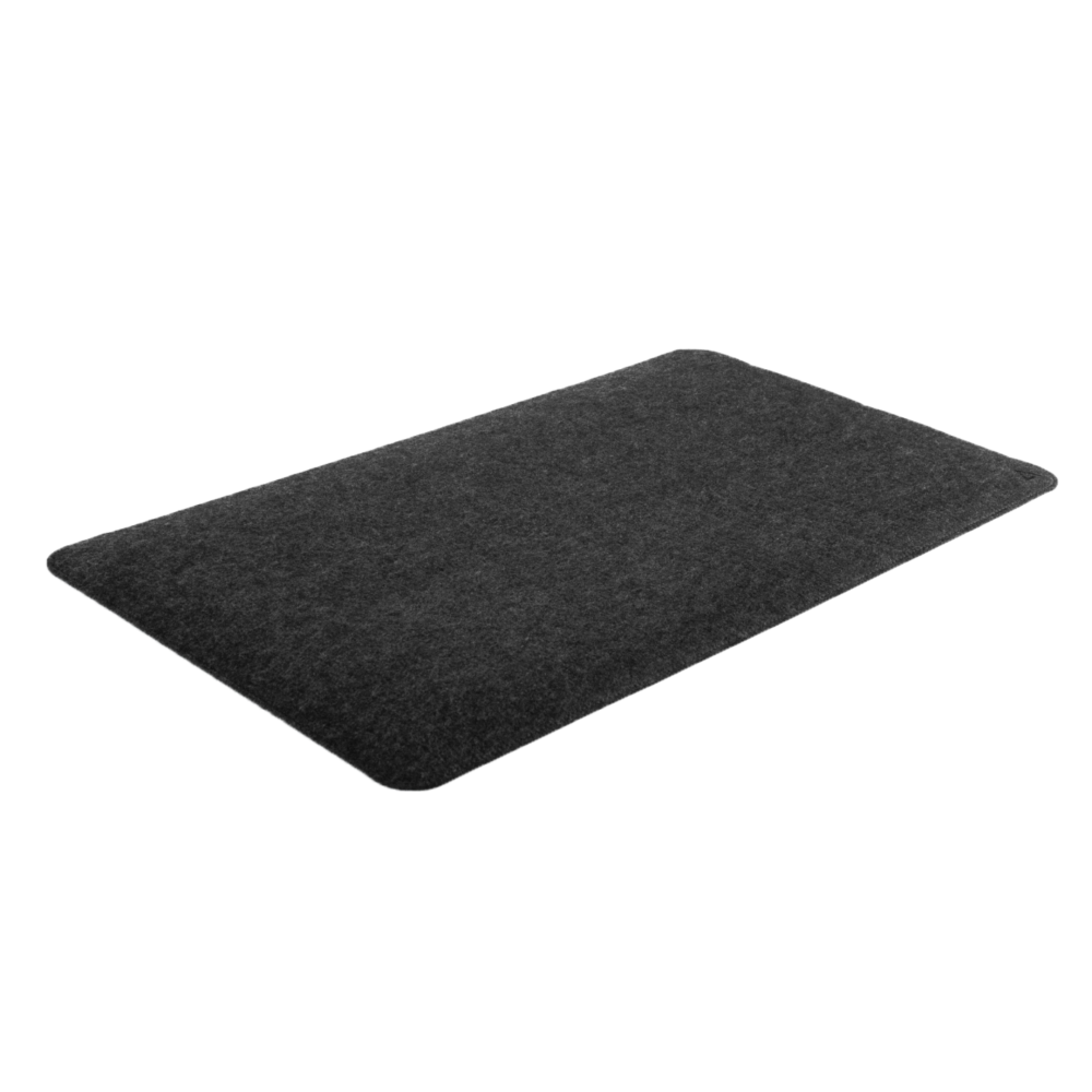 DELTAHUB|Minimalistic|Desk|Mat|L|(800MM|X|450MM,|Tamsiai|pilkas)