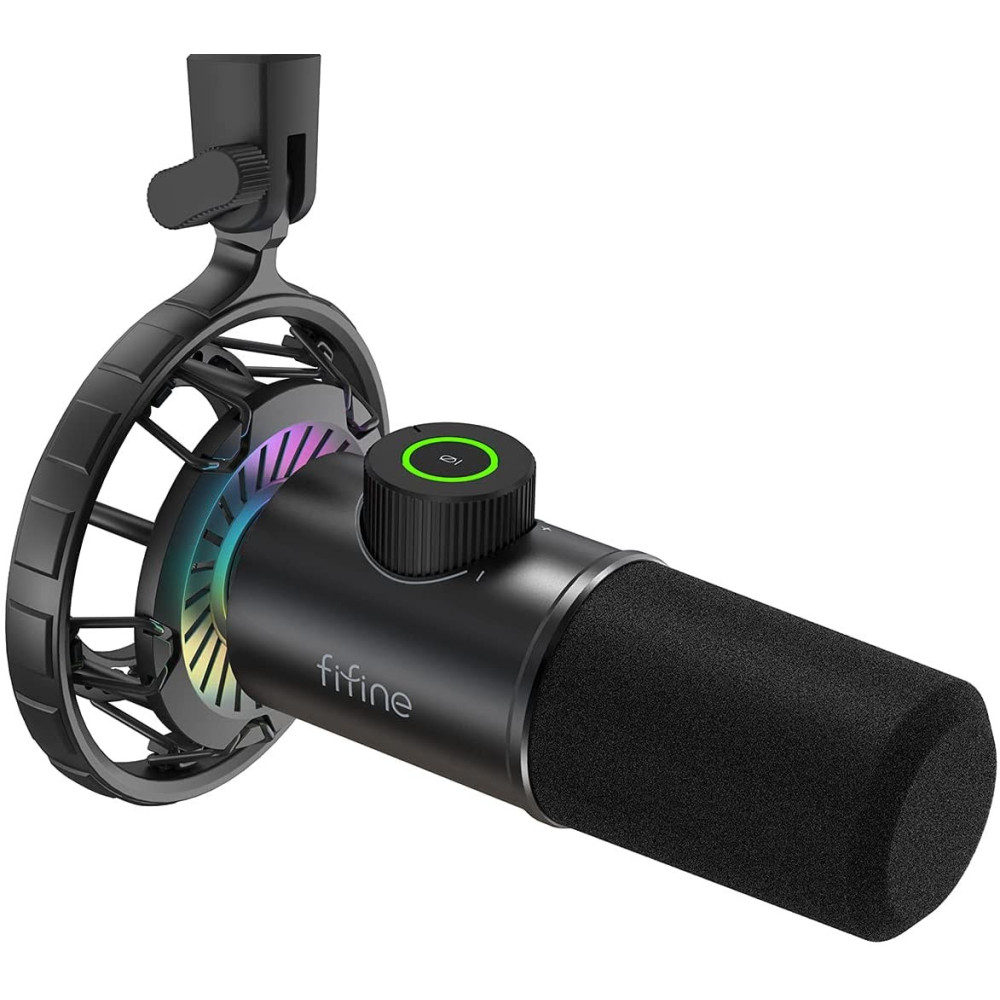 FIFINE K658 RGB Dinaminis Mikrofonas