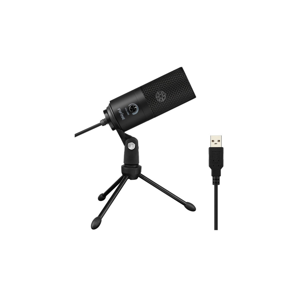 FIFINE K669B Black (Juodas) Kondensatorinis Mikrofonas