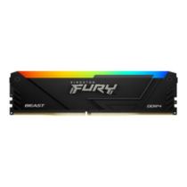 Kingston|KF426C16BB12A/16|16GB|2666MT/s|DDR4|CL16|DIMM|1Gx8|FURY|RGB