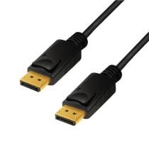 Logilink|||DisplayPort|Cable|||Black|||DP|Male|||DP|Male|||DP|to|DP