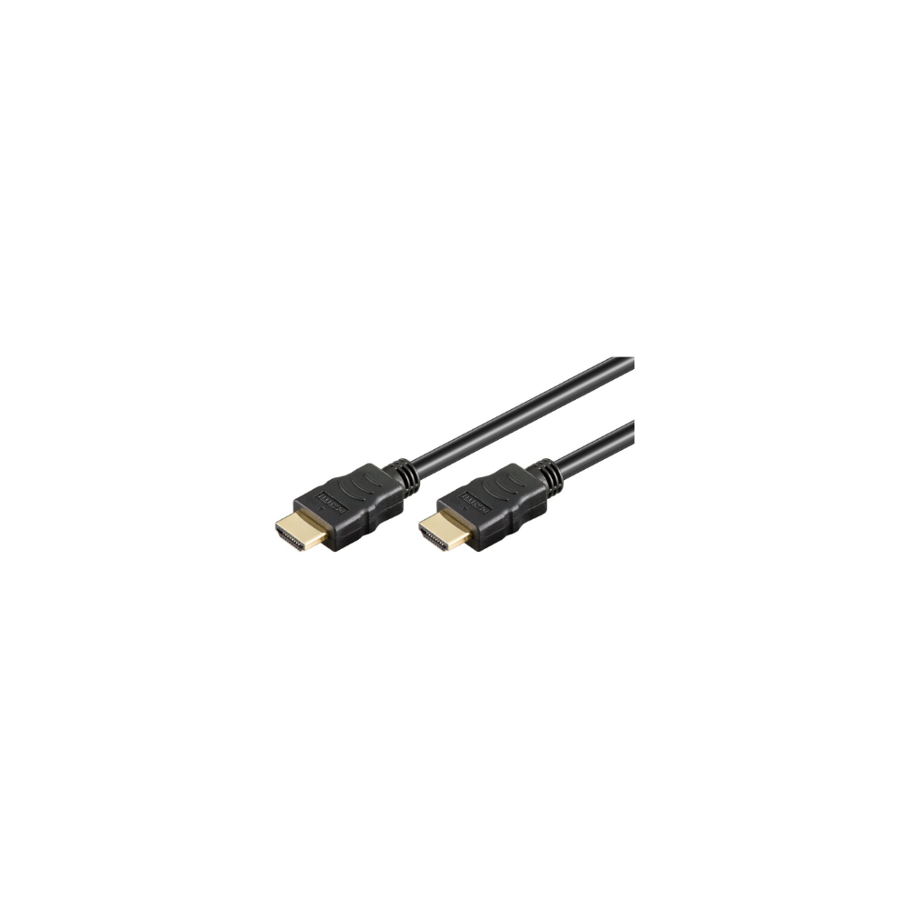 Goobay|||High|Speed|HDMI|Cable|with|Ethernet|||Black|||HDMI|male|A)