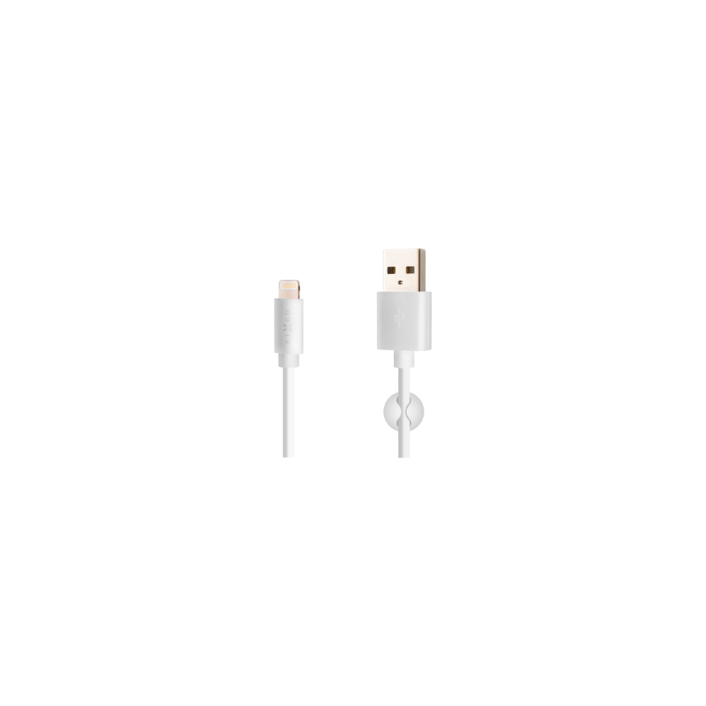 Fixed | Data And Charging Cable With USB/lightning Connectors | White