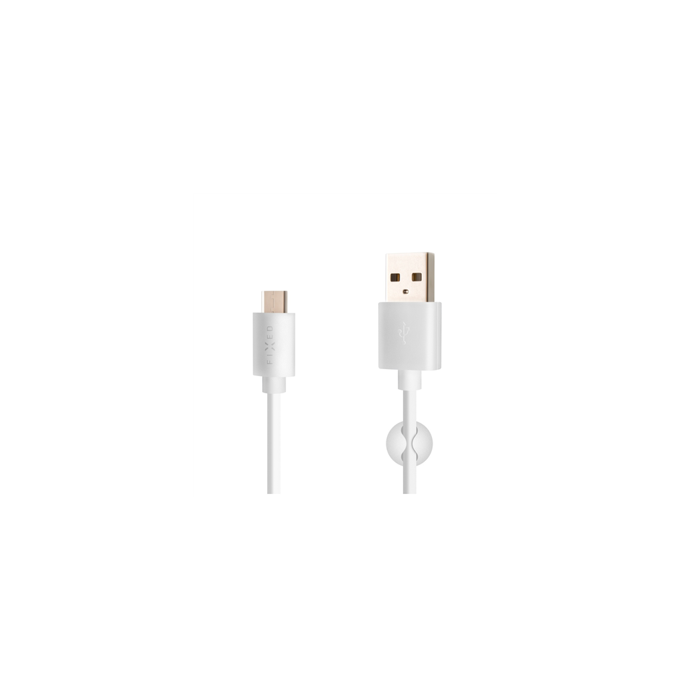 Fixed | Data And Charging Cable With USB/USB-C Connectors | White