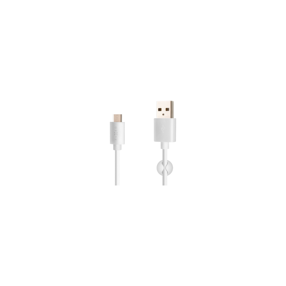 Fixed | Data And Charging Cable With USB/USB-C Connectors | White