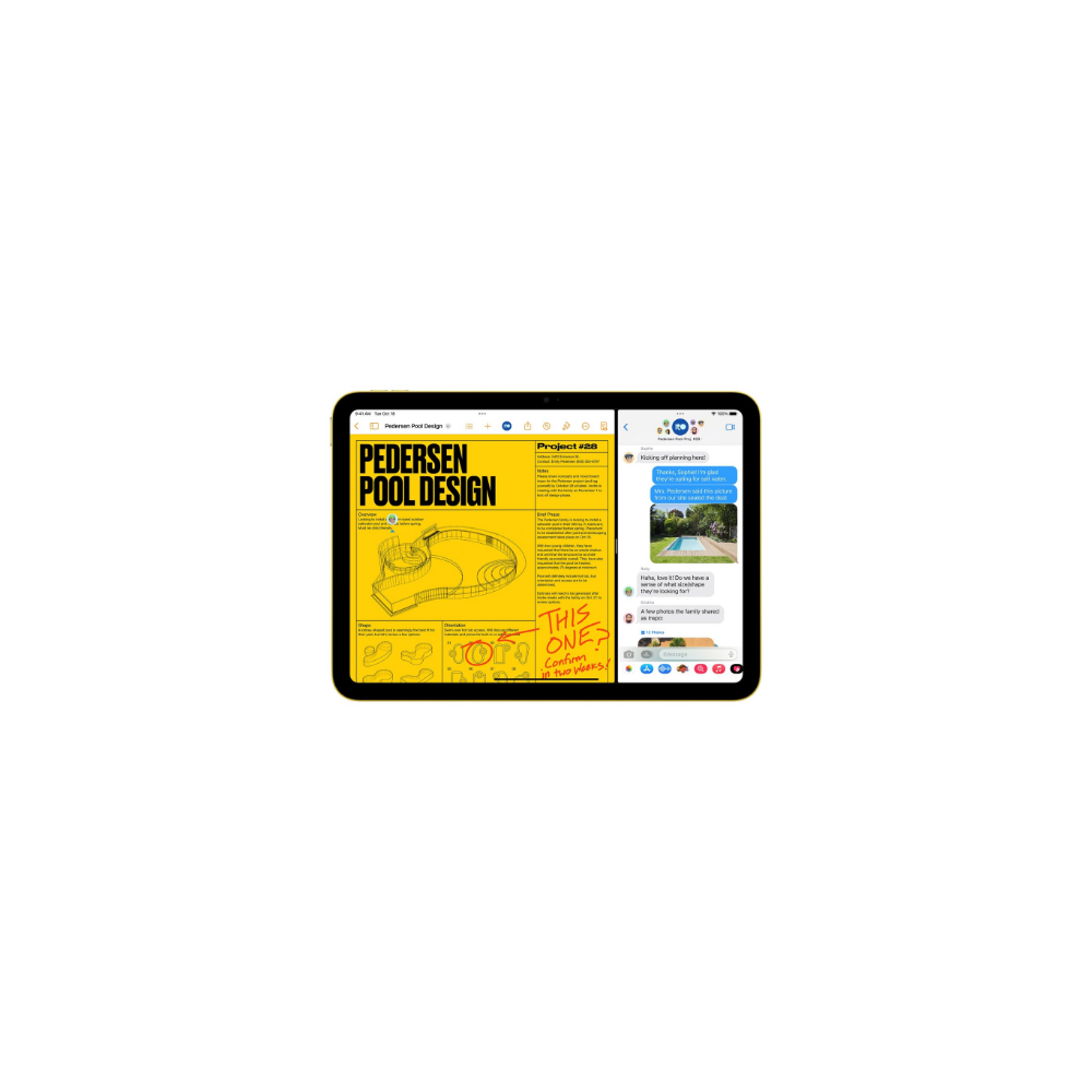 iPad 10.9" Wi-Fi 256GB - Yellow 10th Gen | Apple