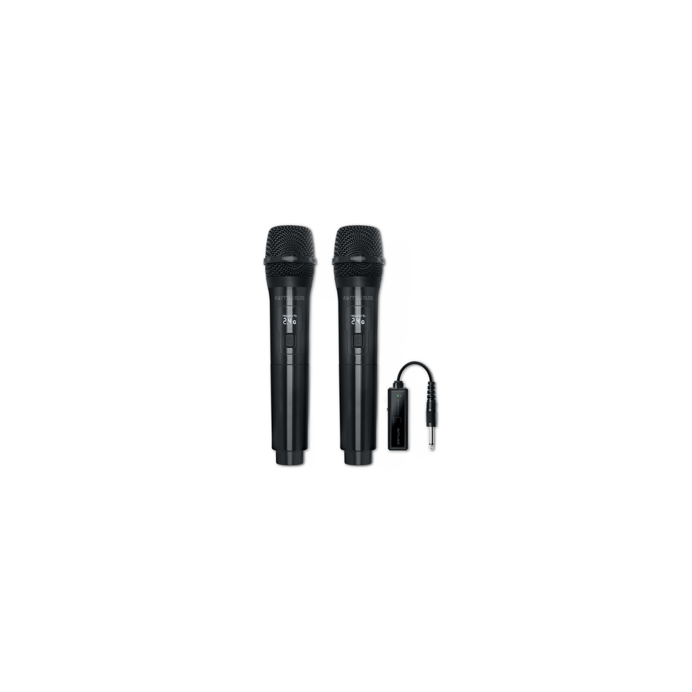 Muse | Pack 2 Wireless Microphones | MC-50 WI | Black