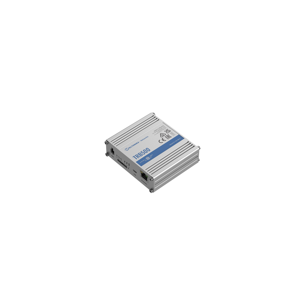 Industrial|5G|Gateway|||TRB500|||No|Wi-Fi|||10/100/1000|Mbps|Mbit/s