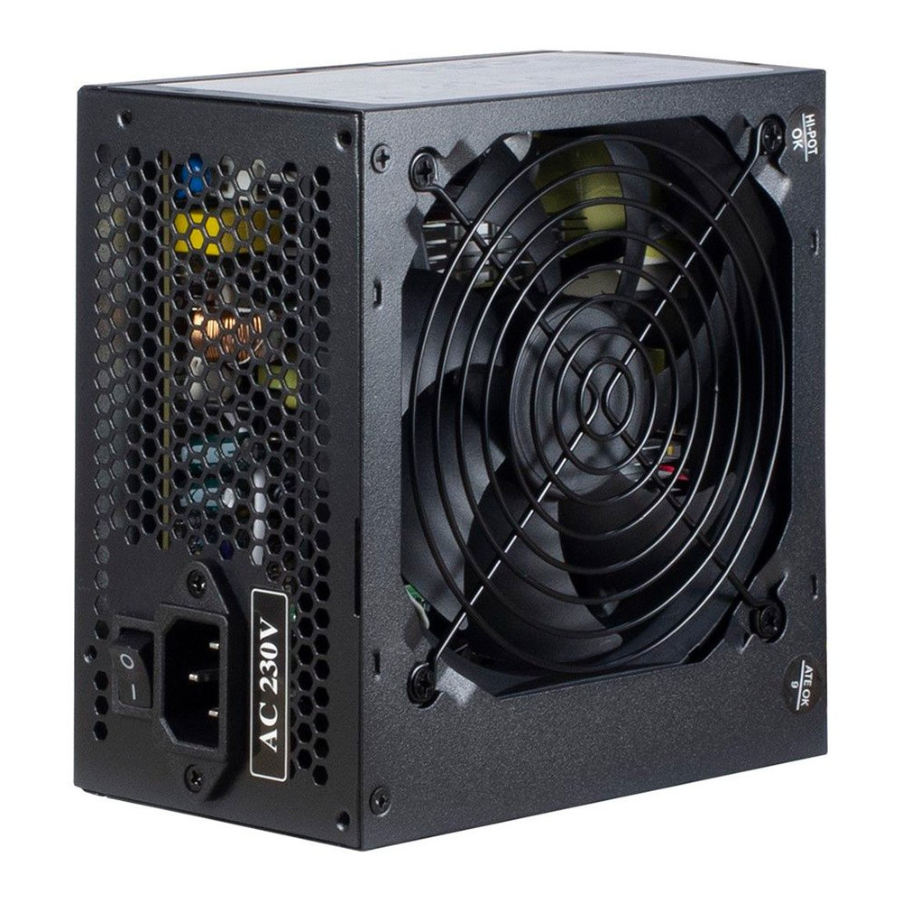 Power Supply INTER-TECH SL-500 TBO AC 230V, 50/60Hz, DC 3.3/5/±12V, 500W, Retail, Passive PFC, 1x120, Black