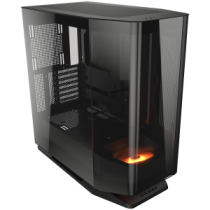 COUGAR | FV270 Black | PC Case | Mid tower / Tempered, Curved Glass Perimeter / Quick Detachable Air Filters / Up to 9 Fans