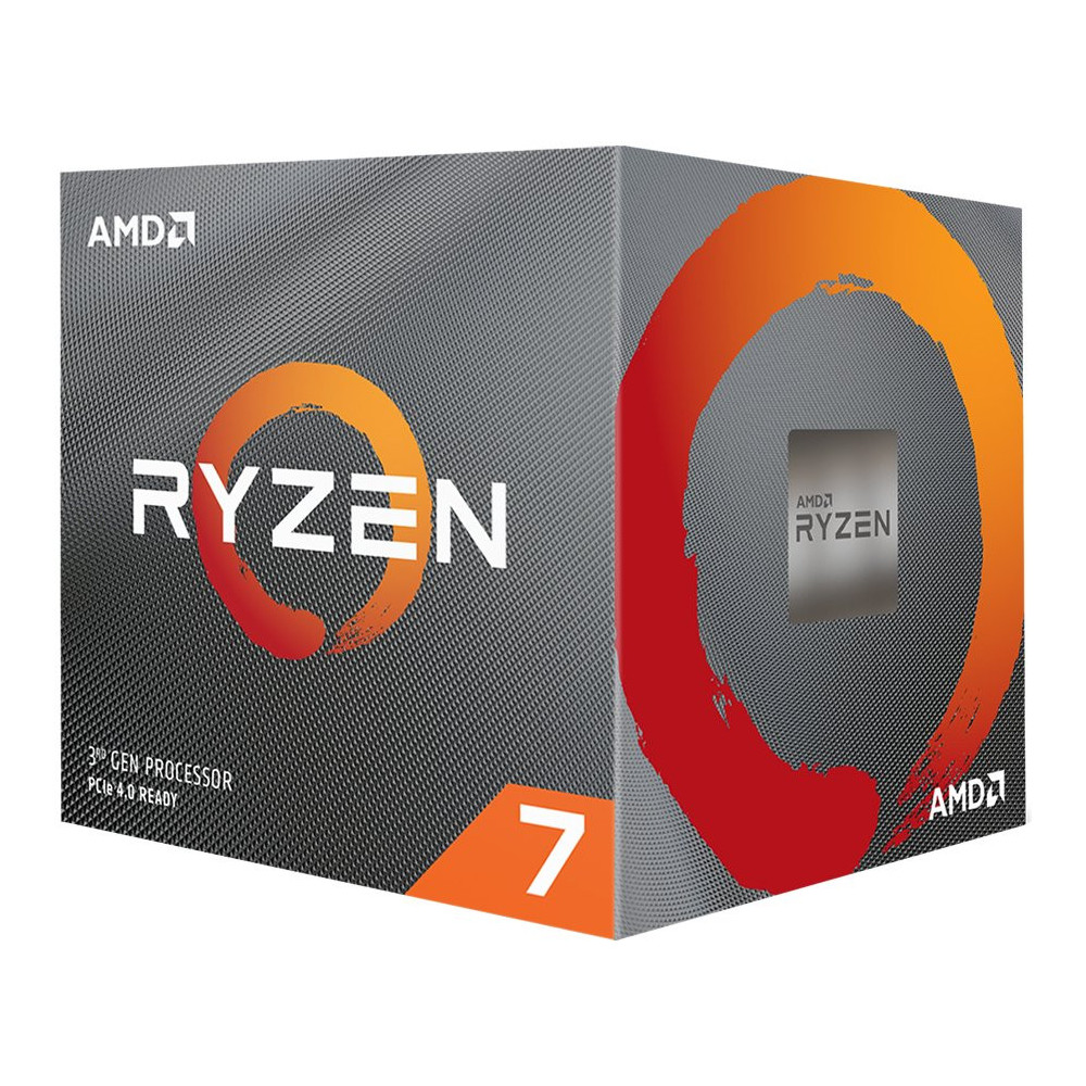 AMD CPU Desktop Ryzen 7 8C/16T 2700X (4.35GHz,20MB,105W,AM4) box with Wraith Prism cooler