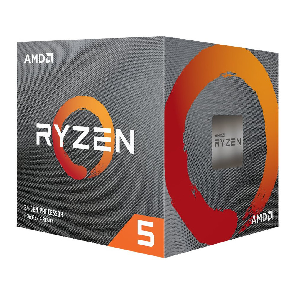AMD CPU Desktop Ryzen 5 6C/12T 2600X (4.25GHz,19MB,95W,AM4) box with Wraith Spire cooler