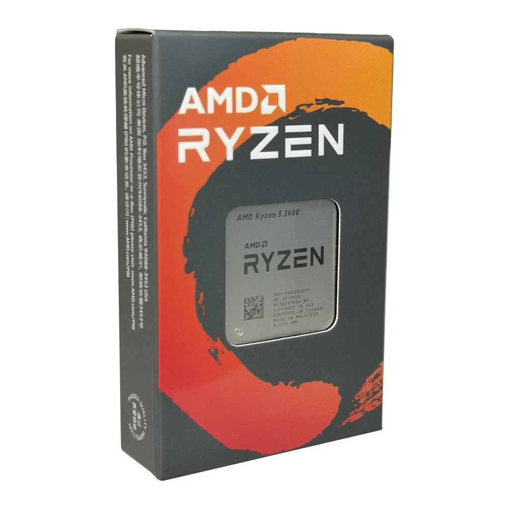 AMD CPU Desktop Ryzen 5 6C/12T 3600 (4.2GHz,36MB,65W,AM4) box