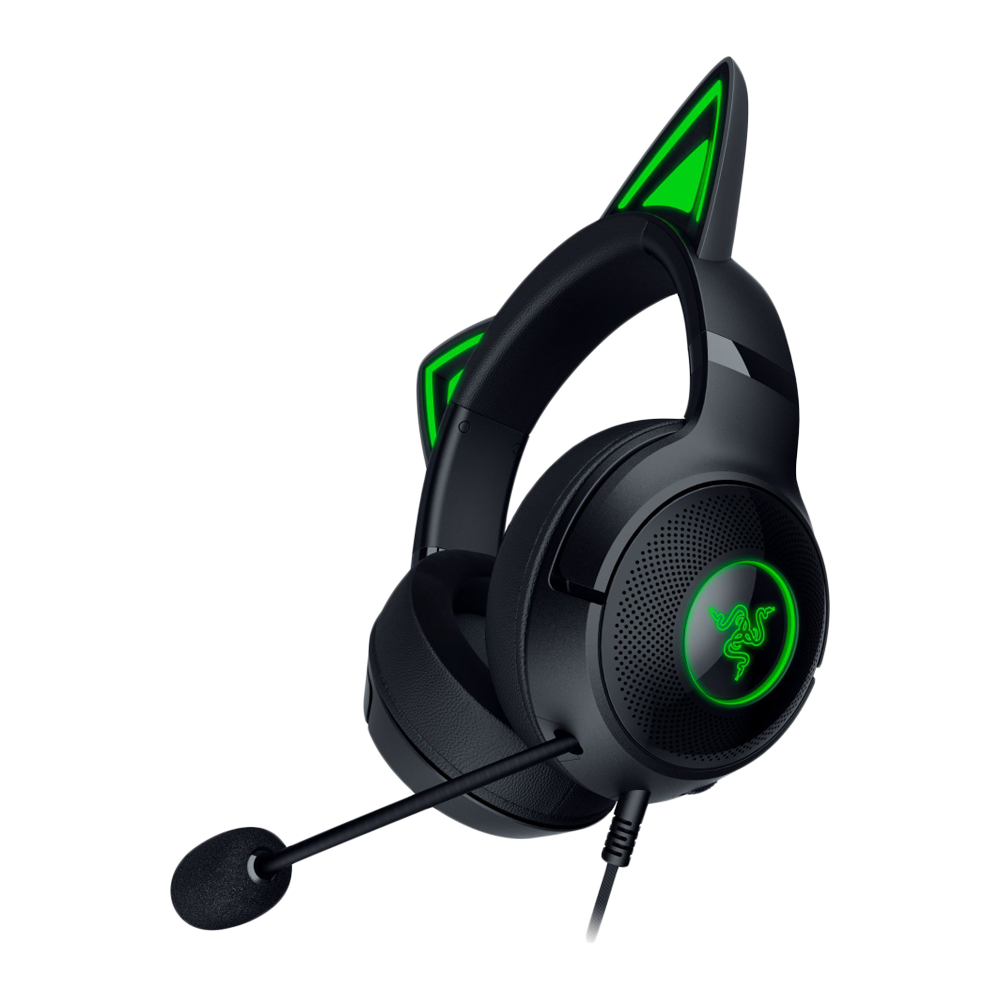 Kraken|Kitty|V2|-|Black,|Gaming|headset,|Kitty|Ears,|Stream|Reactive