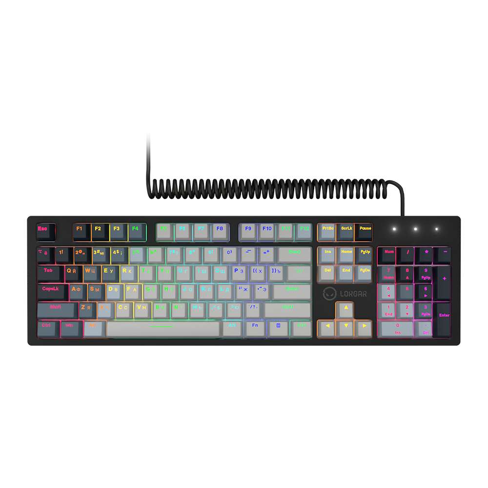 LORGAR|Azar|514,|Wired|mechanical|gaming|keyboard,|RGB|backlight,|18