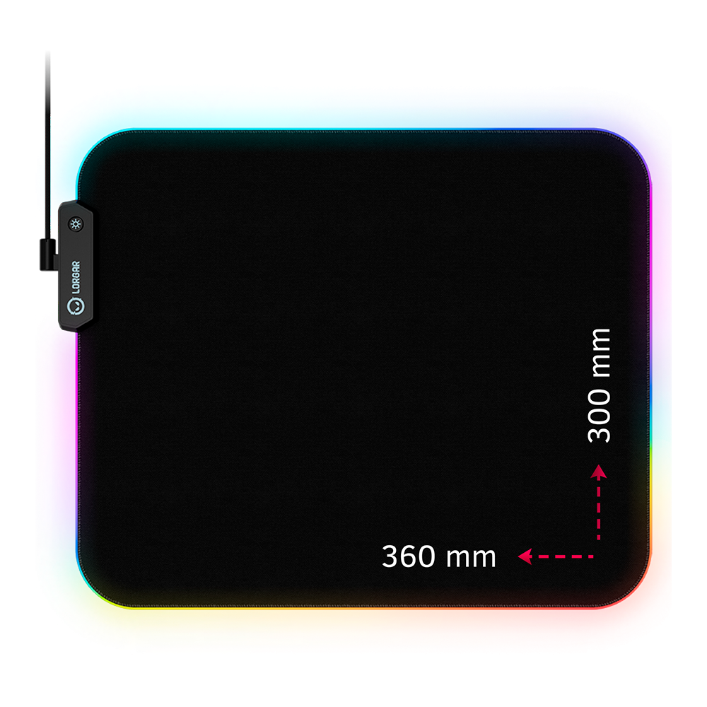 Lorgar|Steller|913,|Gaming|mouse|pad,|High-speed|surface,|anti-slip