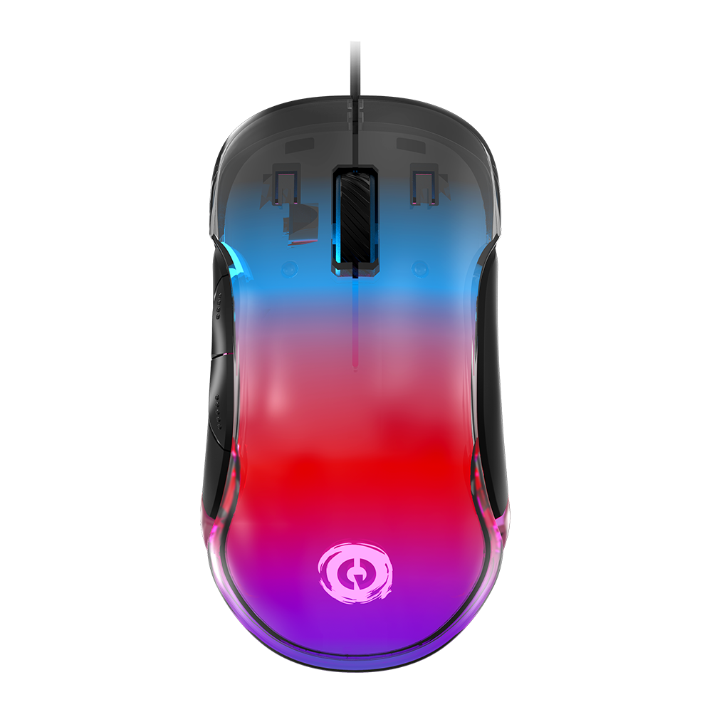 CANYON mouse Braver GM-728 LED Crystal 7buttons Wired Black