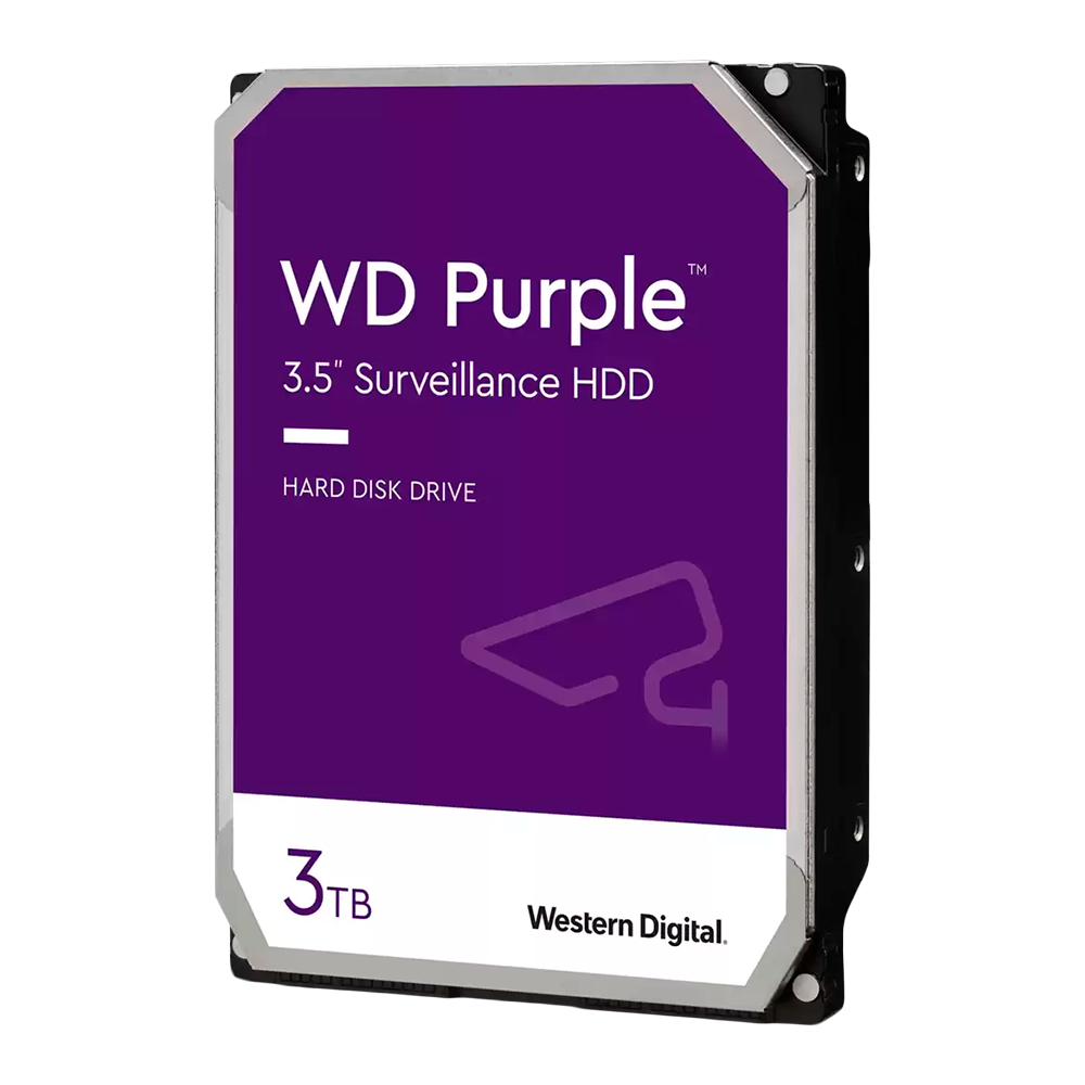 HDD|Video|Surveillance|WD|Purple|3TB|CMR,|3.5'',|256MB,|SATA|6Gbps,