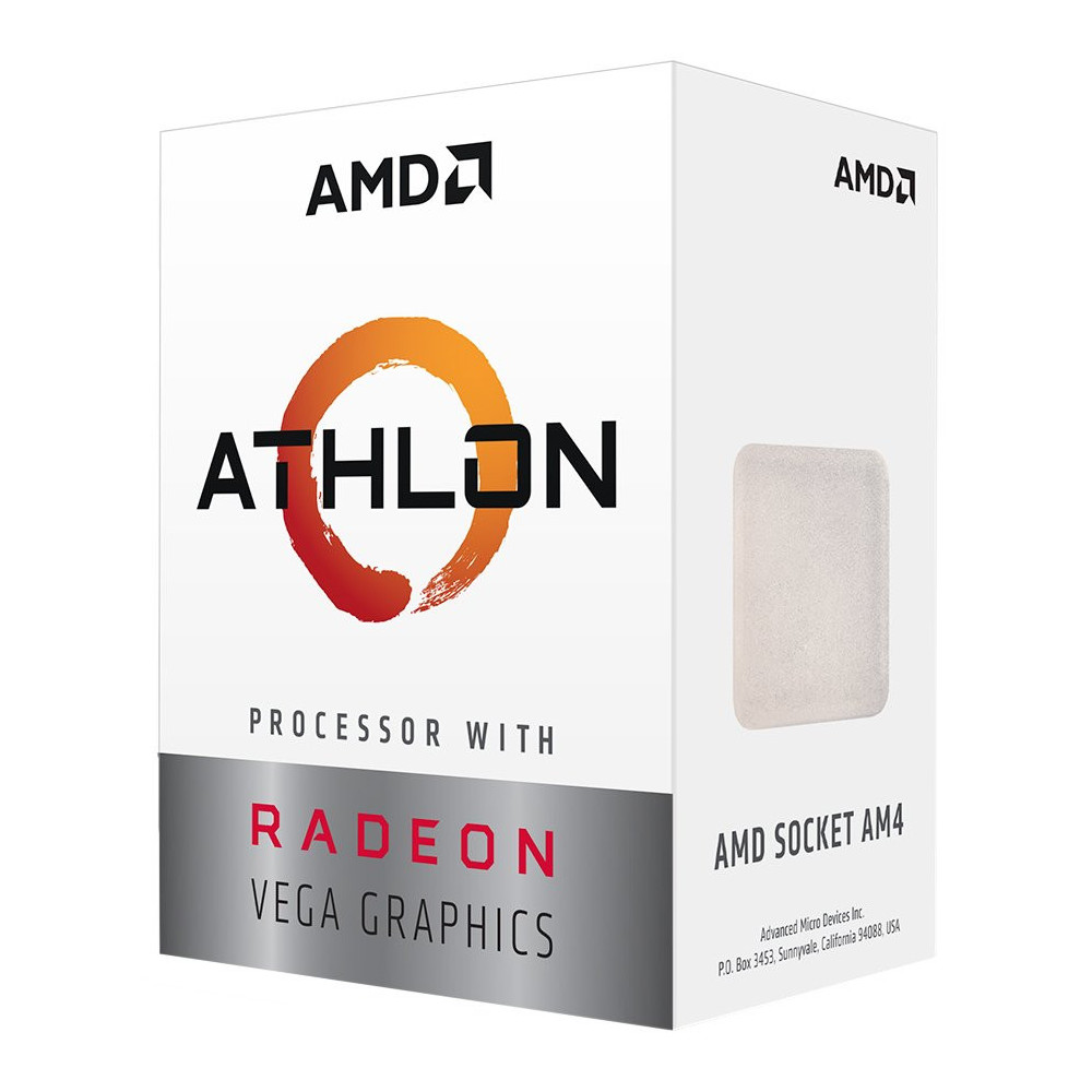 AMD|CPU|Desktop|2C/4T|Athlon|200GE|(3.2GHz,5MB,35W,AM4)|box,|with
