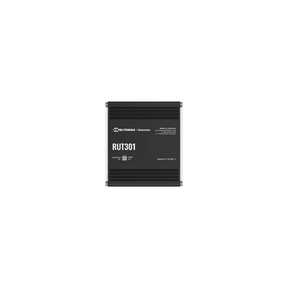 Ethernet|Router|||RUT301|||No|Wi-Fi|||10/100|Mbit/s|||Ethernet|LAN|5
