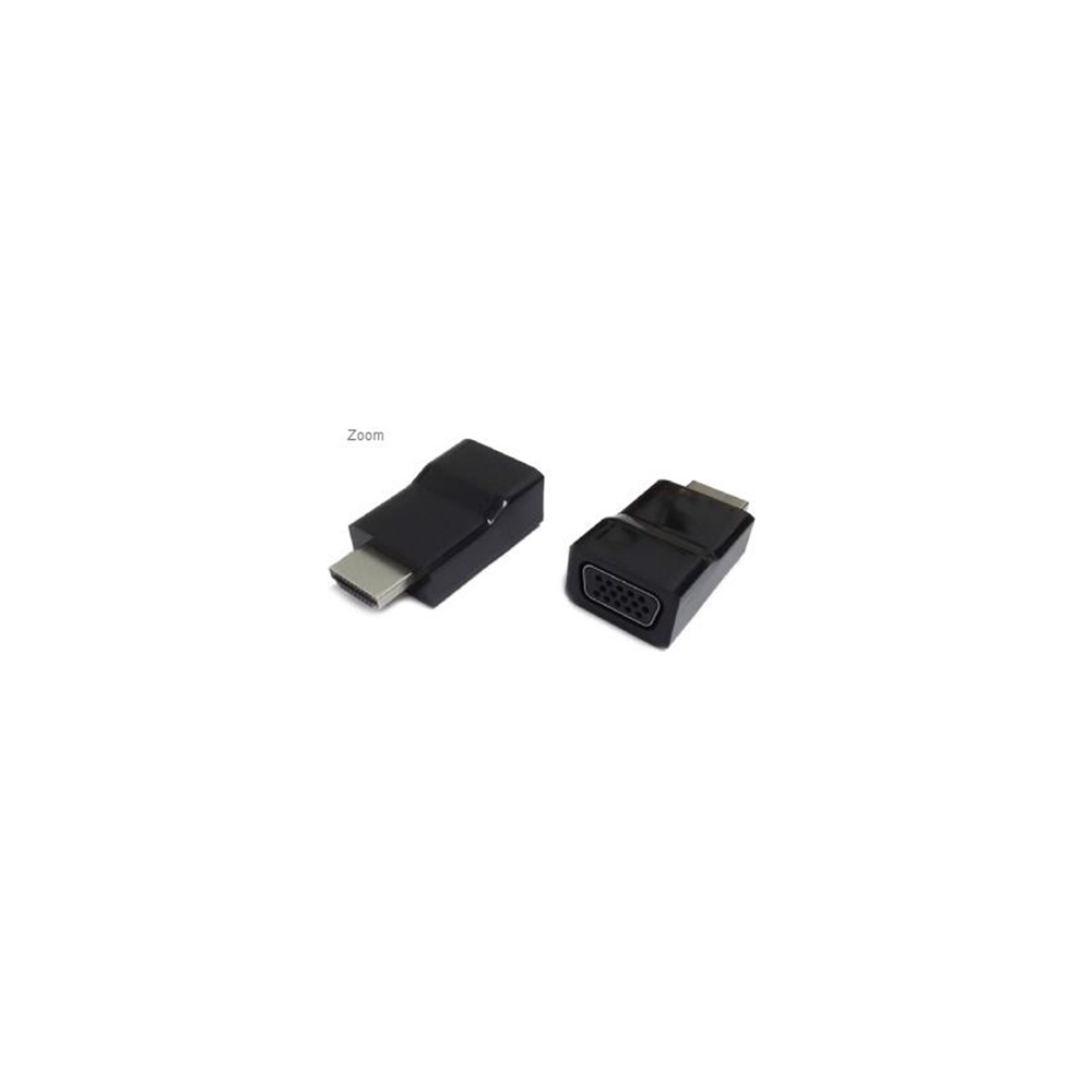 Gembird | HDMI to VGA adapter, single port | Black | HDMI | VGA