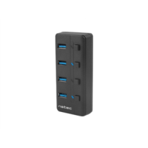 Natec|USB|3.0|HUB,|Mantis|2,|4-Port,|On/Off|with|AC|Adapter|||Natec