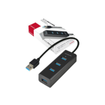 AXAGON|Four-port|USB|3.0|hub|with|fast|charging|and|power|support