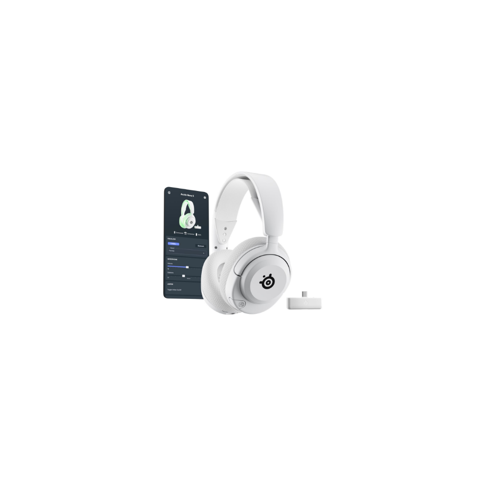 SteelSeries|||Gaming|Headset|||Arctis|Nova|5X|||Bluetooth|||Over-ear