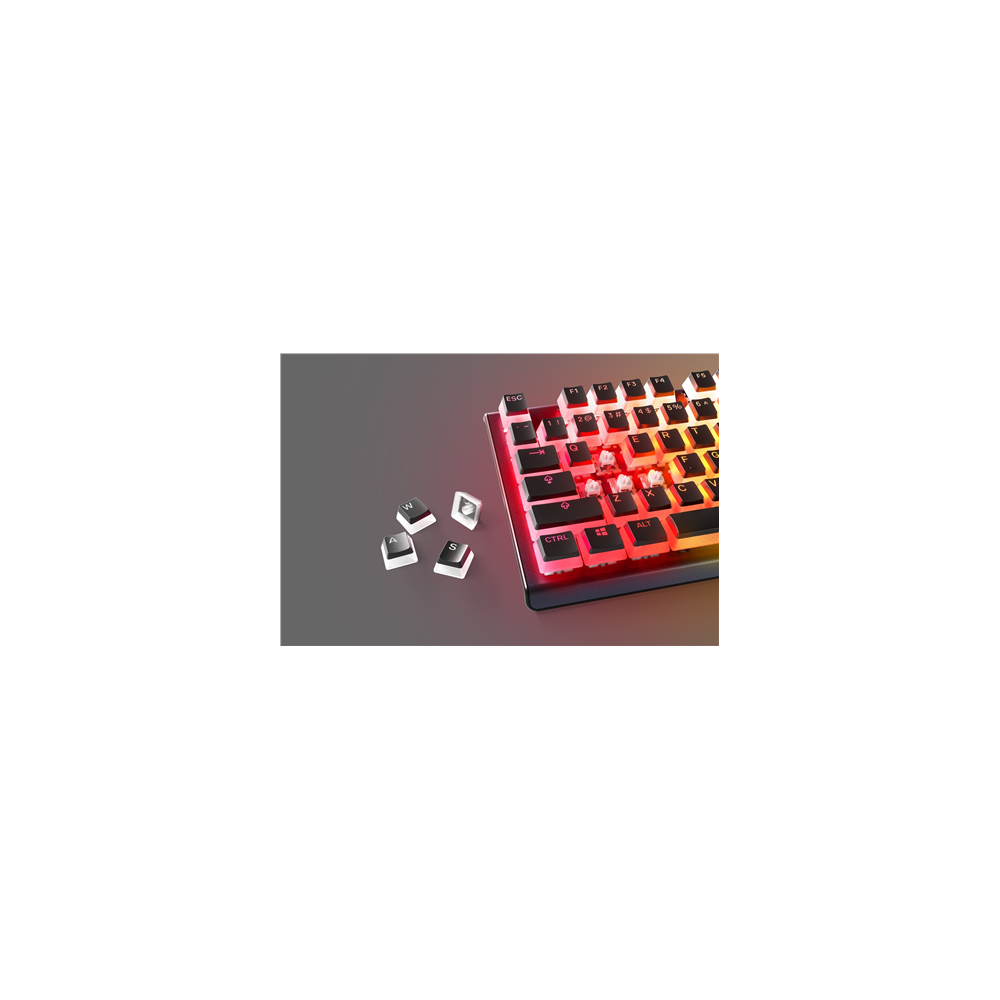 SteelSeries | PRISMCAPS Keycap Set | N/A | N/A | US | Black