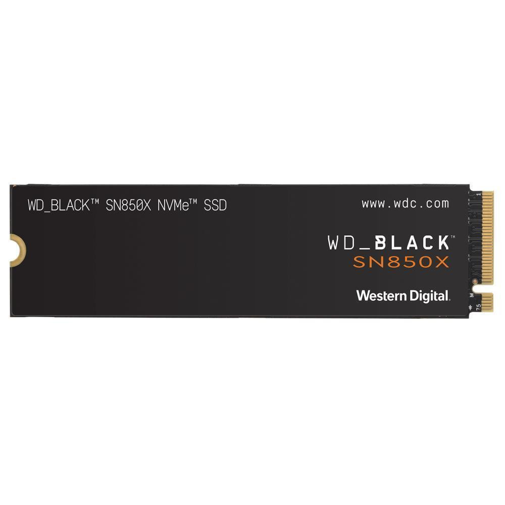 SSD|WESTERN|DIGITAL|Black|SN850X|2TB|M.2|PCIE|NVMe|Write|speed|6600