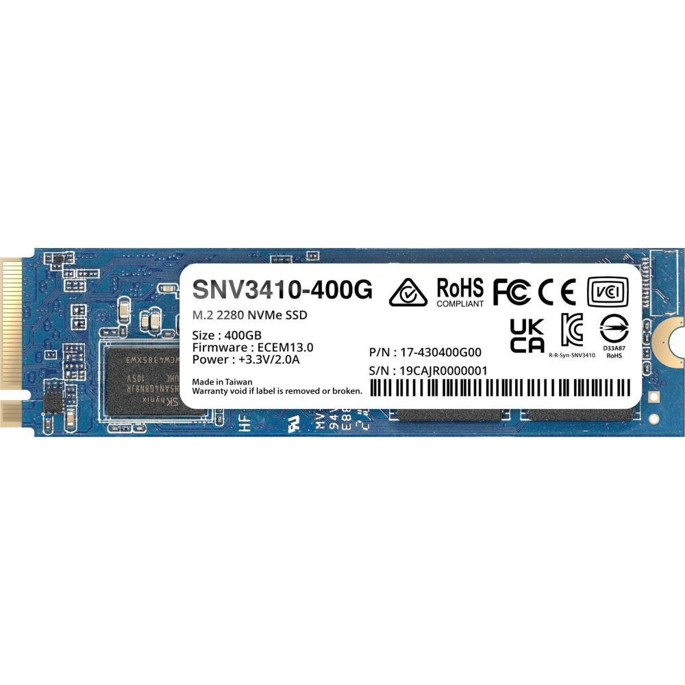 SSD|SYNOLOGY|SNV3400|400GB|M.2|PCIE|NVMe|Write|speed|750|MBytes/sec