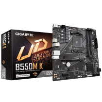 Mainboard|GIGABYTE|AMD B550|SAM4|Micro-ATX|Memory DDR4|Memory slots 4|1xPCI-Express 3.0 1x|1xPCI-Express 4.0