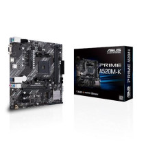 Mainboard|ASUS|AMD A520|SAM4|MicroATX|2xPCI-Express 3.0 1x|1xPCI-Express 3.0 16x|1xM.2|Memory DDR4|Memory slots 2|1x15pin