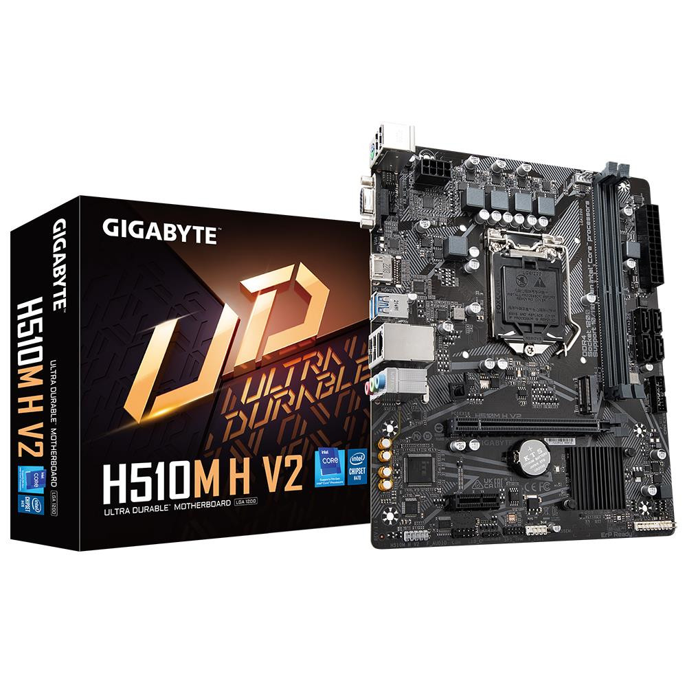 Mainboard|GIGABYTE|Intel H470 Express|LGA1200|Micro-ATX|Memory DDR4|1xPCI-Express 1x|1xPCI-Express 16x|1xM.2|1x15pin