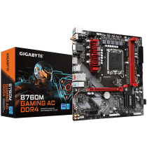 Mainboard|GIGABYTE|Intel B760 Express|LGA1700|Micro-ATX|Memory DDR4|Memory slots 2|1xPCI-Express 3.0 1x|1xPCI-Express 4.0