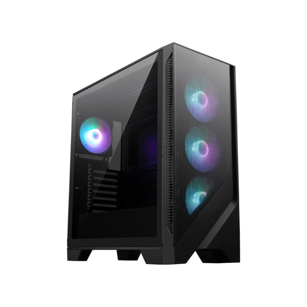 Case|MSI|MAG FORGE 321R AIRFLOW|MidiTower|Case product features Transparent panel|ATX|MicroATX|MiniITX|Colour