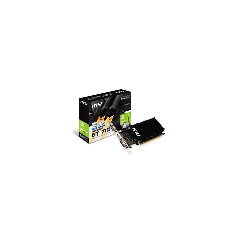 VGA PCIE16 GT710 2GB GDDR3/GT 710 2GD3H LP MSI