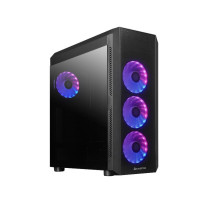 Case|CHIEFTEC|SCORPION 4|MiniTower|Case product features Transparent panel|Not included|ATX|MicroATX|MiniITX|Colour