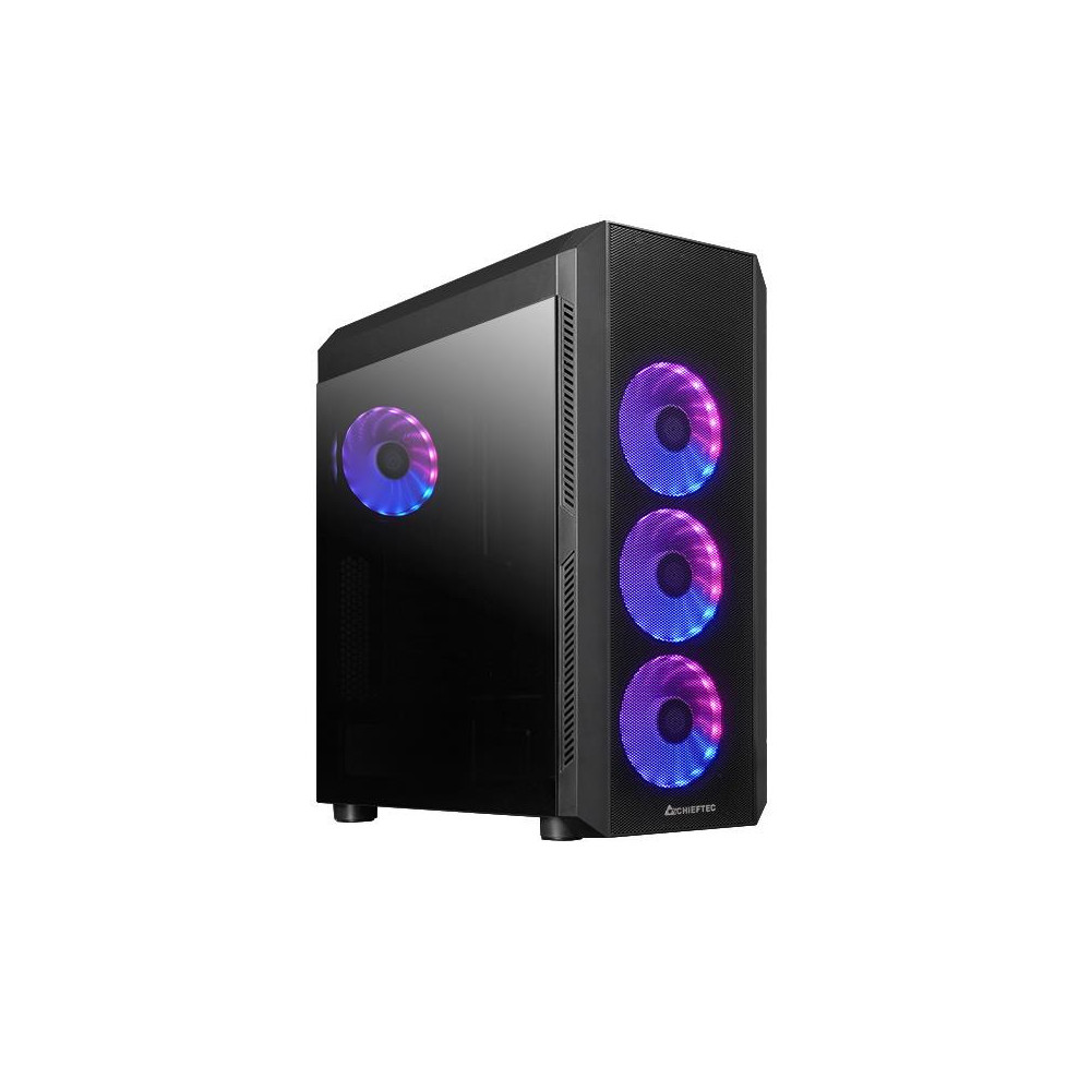 Case|CHIEFTEC|SCORPION 4|MiniTower|Case product features Transparent panel|Not included|ATX|MicroATX|MiniITX|Colour