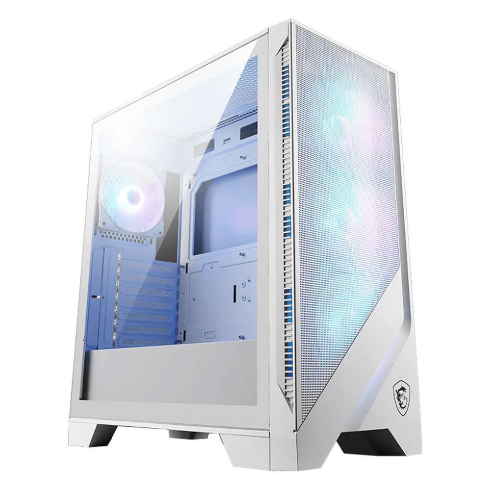 Case|MSI|MAG FORGE 320R AIRFLOW|MidiTower|Case product features Transparent panel|ATX|MicroATX|MiniITX|Colour