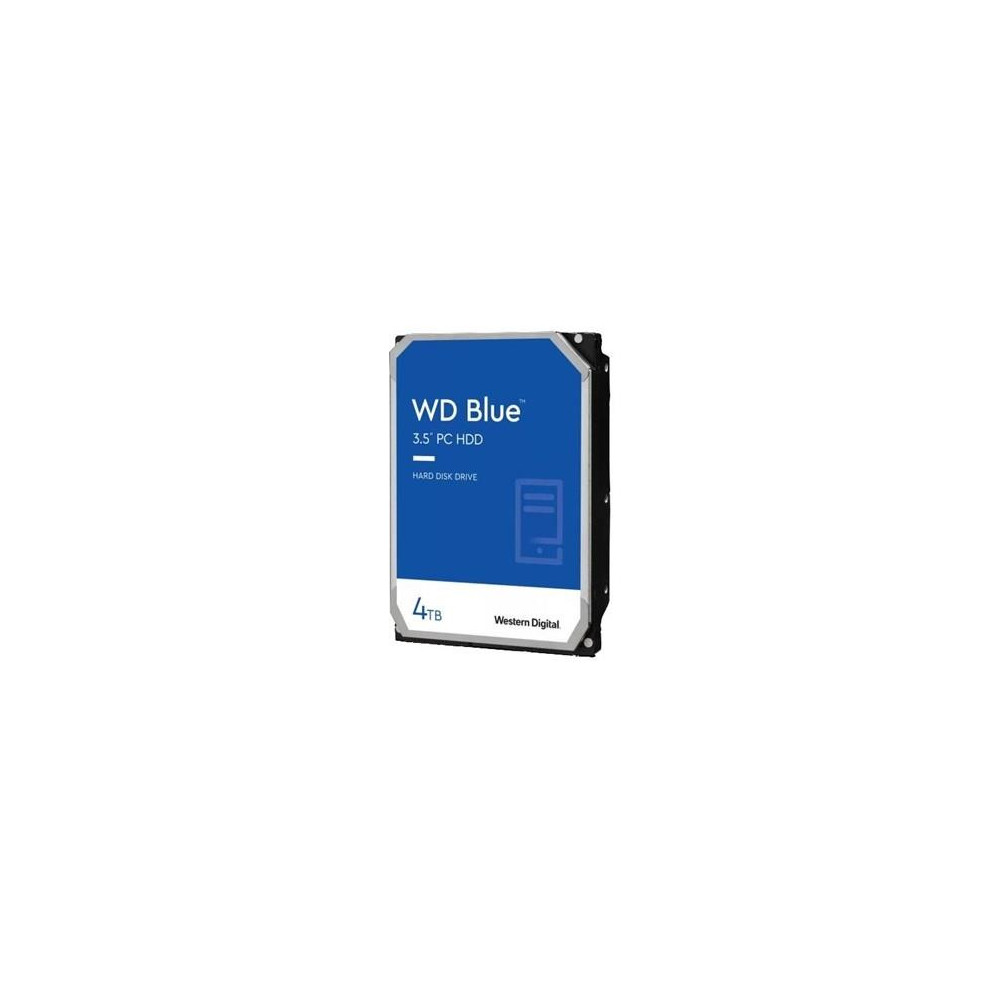 HDD|WESTERN DIGITAL|Blue|4TB|SATA|256 MB|5400 rpm|3,5"|WD40EZAX