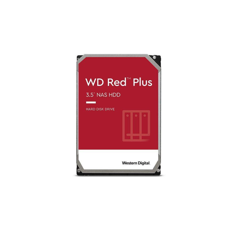HDD|WESTERN DIGITAL|Red Plus|4TB|SATA|256 MB|5400 rpm|3,5"|WD40EFPX